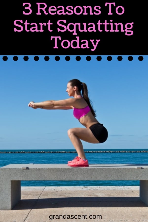 Exercising your glutes will give you a nice bootie. There are other benefits of squats for women: firm inner thighs, burn fat, increase circulation and more. Start squatting today #squats #squatworkout #gluteworkout #squatvariation #buttworkout #SquatExercises