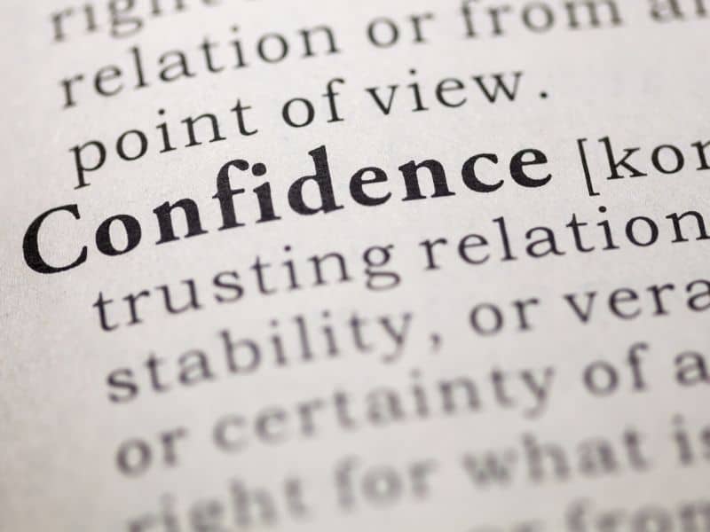 Confidence definition